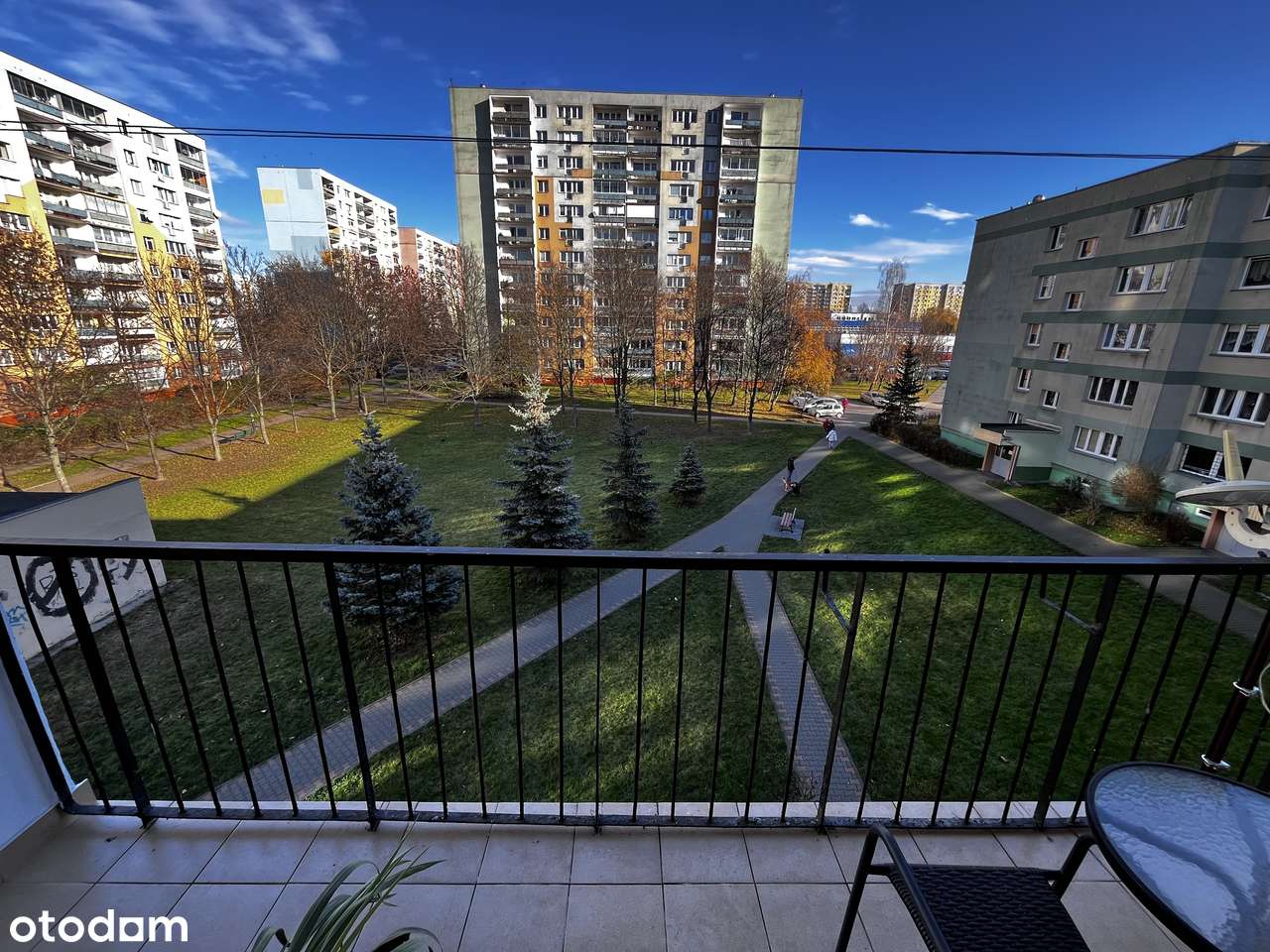 Retkinia II Kameralny blok II Wymienione instalacje II Balkon-12