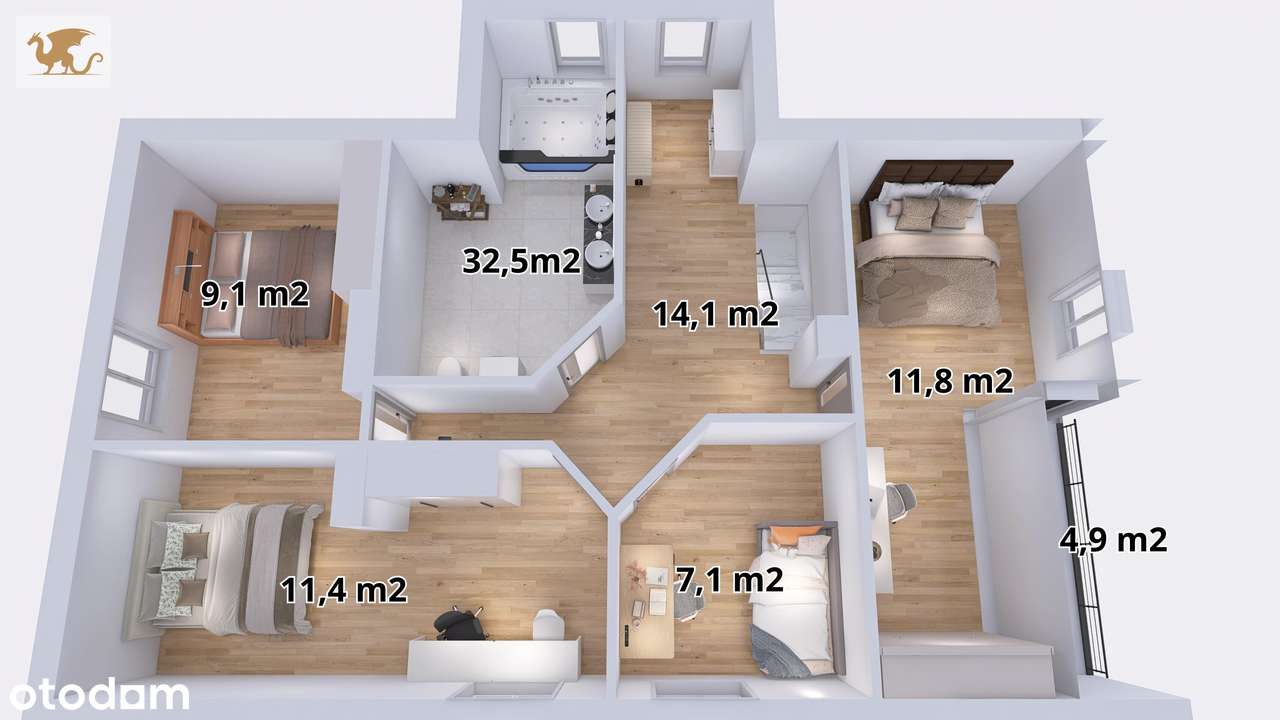 Komfortowy dom w Kętach | 6 pokoi + garaż | Spokojna okolica-16