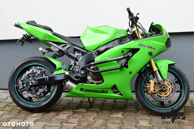 Mocowanie dodatkowych zacisków hand brake HB Kawasaki ZX6-R 636 (03-04) stunt - 8