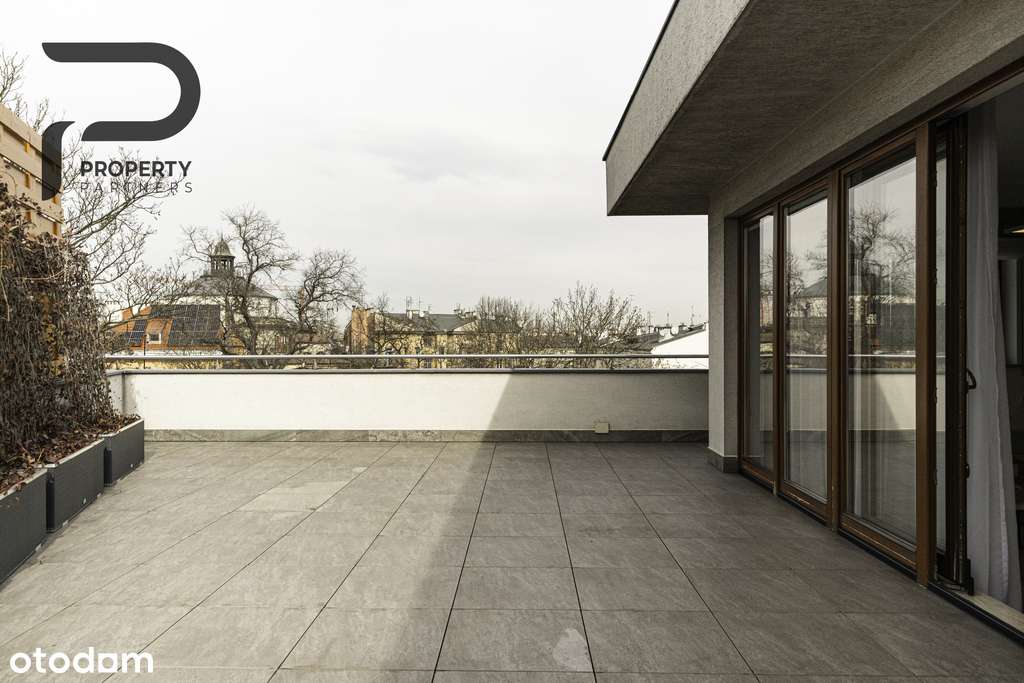 Penthouse w centrum Krakowa z dużym tarasem-10