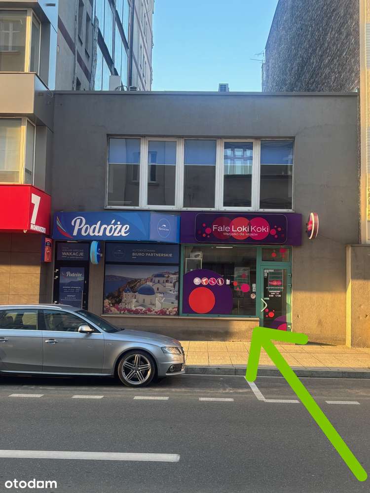 lokal handlowy 70m2 parter witryny bezpośrednio od ulicy Moniuszki 7 - Pełny obrazek: 1/5