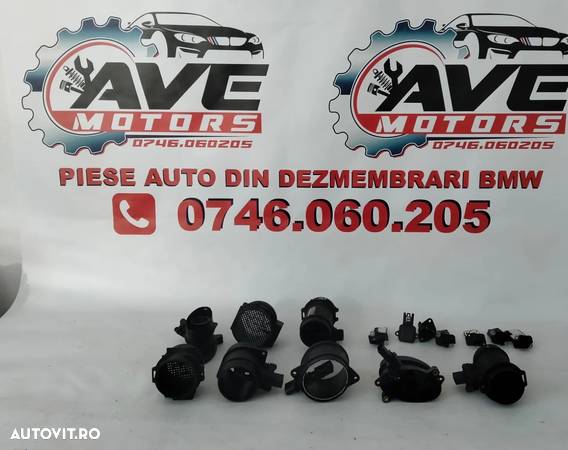 Debitmetru debitmetre BMW Seria 1 2 3 4 5 6 7 X1 X3 X5 X6 E39 E46 E53 E60 E61 E63 E65 E81 E83 E87 E90 E91 E92 E93 F01 F02 F06 F07 F10 F11 F12 F13 F20 F25 F32 F33 F36 F82 F83 G30 G31 dar si alte modele - 1