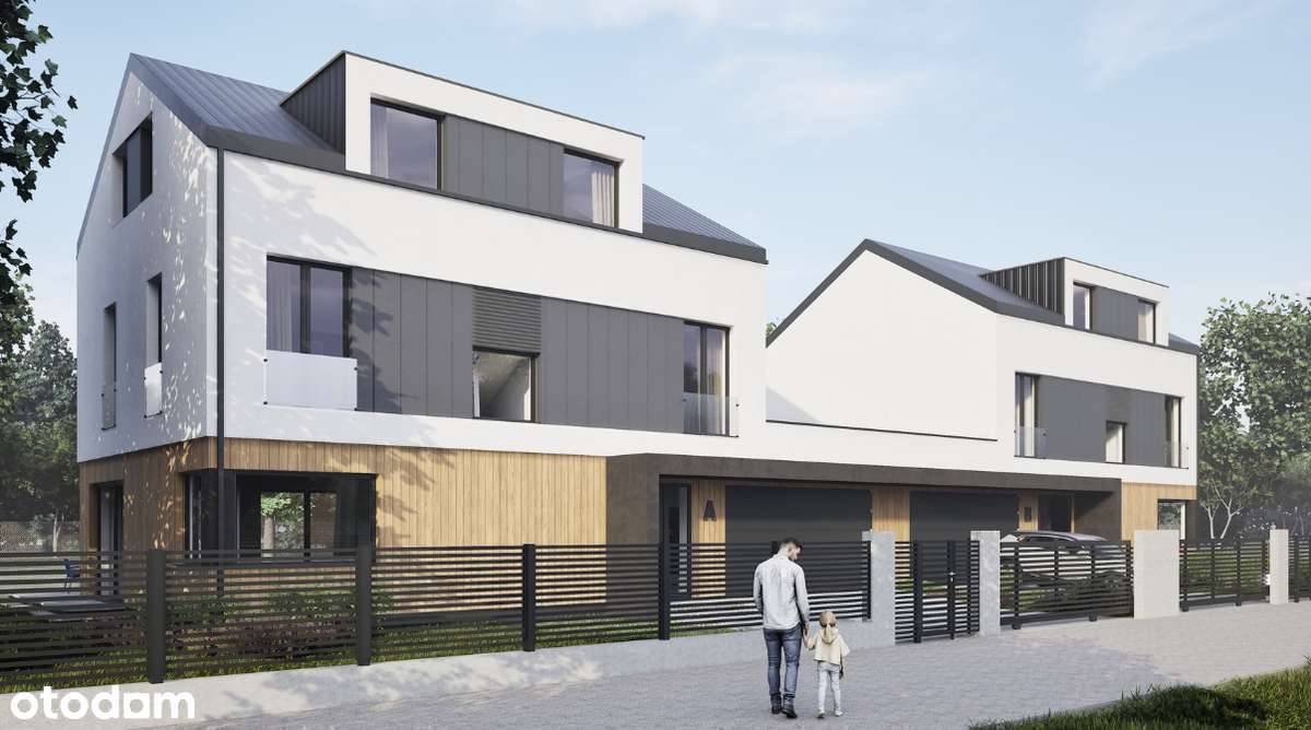 Dom w zabudowie bliźniaczej – Jesówka, k. Piaseczna - Pełny obrazek: 2/14