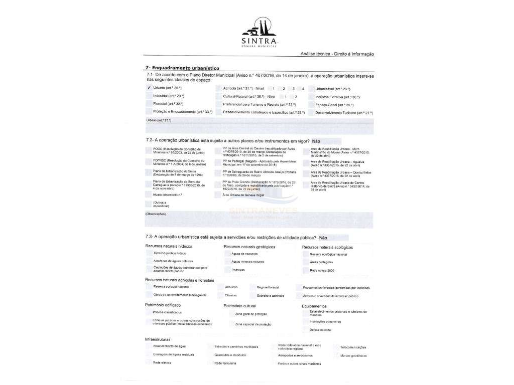 Terreno para Construção de Prédio ou Moradia na Abrunheira - Grande imagem: 3/13