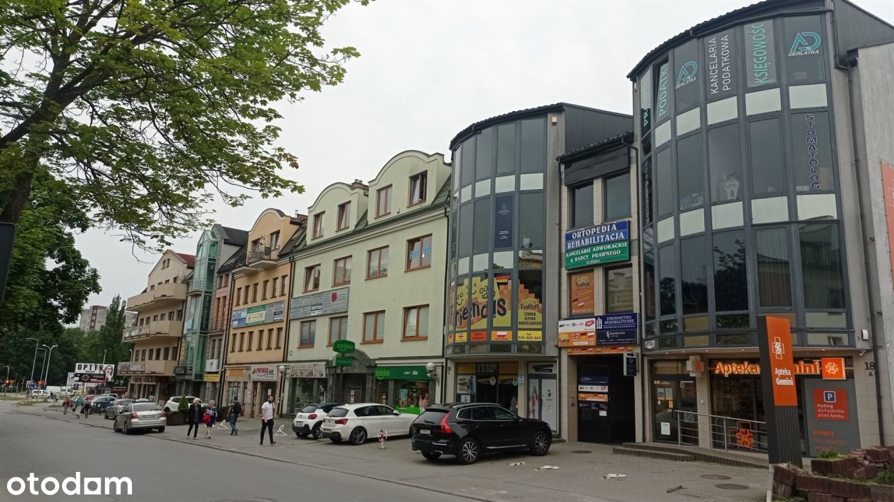 Lokal 90 m2 w nowym budynku obok bazar.