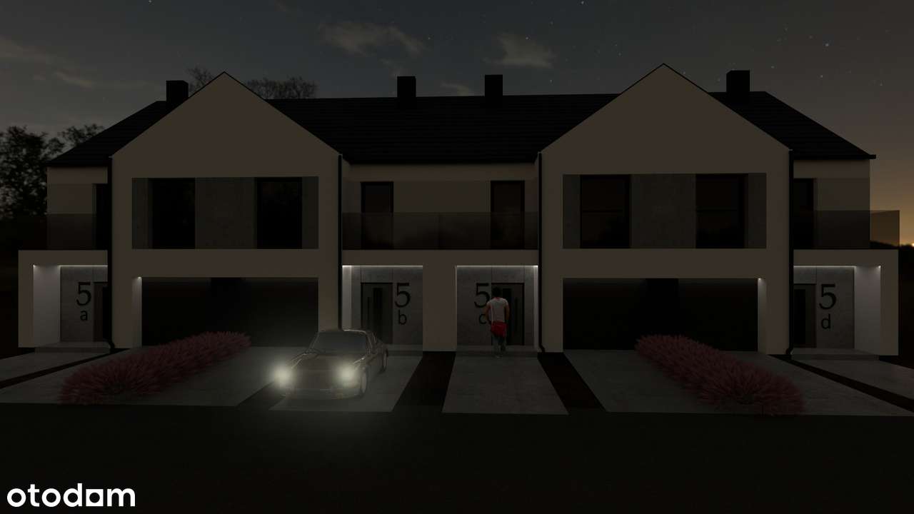 Nowoczesny dom w mieście, wysoki standard wykończenia, 5 poki.-5