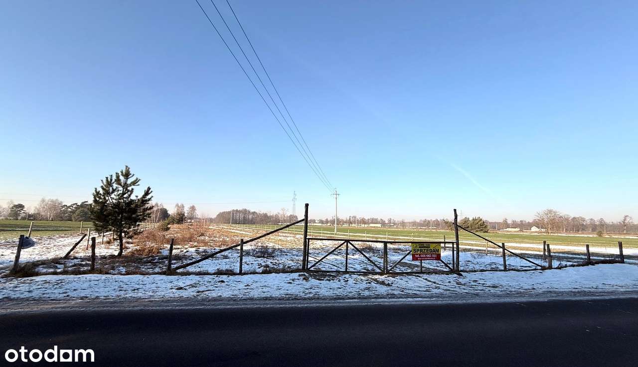 ZIEMIA ROLNA Z WZ O POW. 1,2434 HA PRZY LESIE | PROJEKT I POZWOLENIE!-0