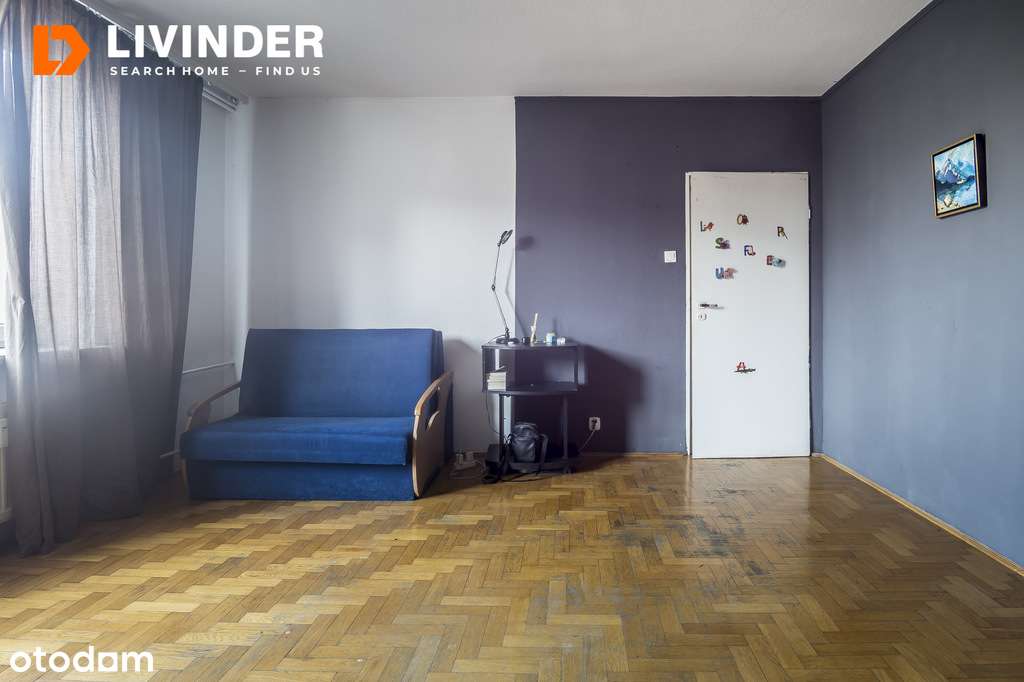 44 m² | duży pokój | osobna kuchnia | balkon - Widok 4