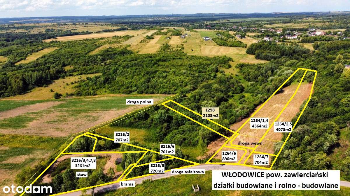 Sale -10% Jura działka budowlana 3261m2 ze stawem  tylko 168.000 zł-9