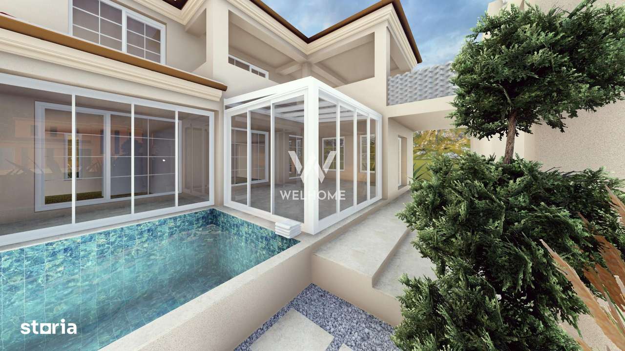 Vila EXCLUSIVISTA cu Piscina, Garaj si 3 Terase - Imagine principală: 4/16