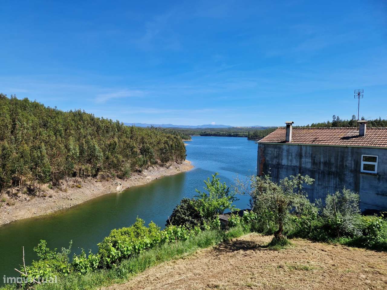 Terreno (2 lotes 500 m² cada) na Barragem da Aguieira a 50 m da água - Grande imagem: 5/5