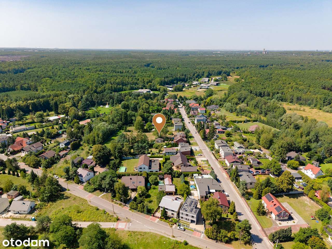 Kuznicka, 2 linia zabudowy, las!-1