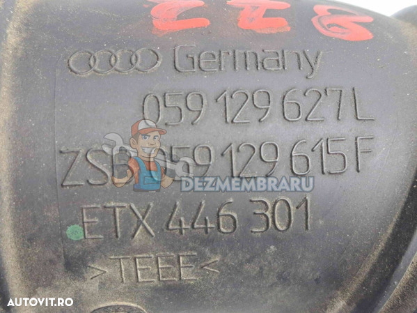 Tub intercooler Audi A5 (8T3) [Fabr 2007-2015] 059129627L 2.7 TDI CAMA - 3