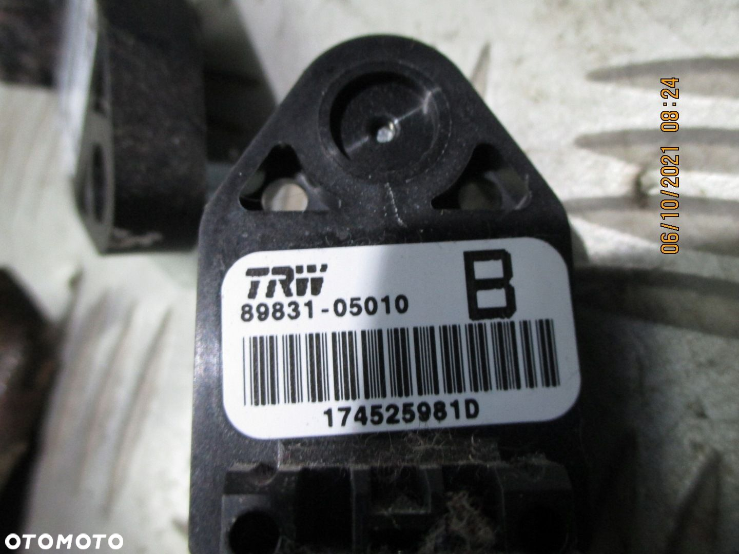 SENSOR AIRBAG CZUJNIKI AVENSIS II T25 89170-05122 - 5