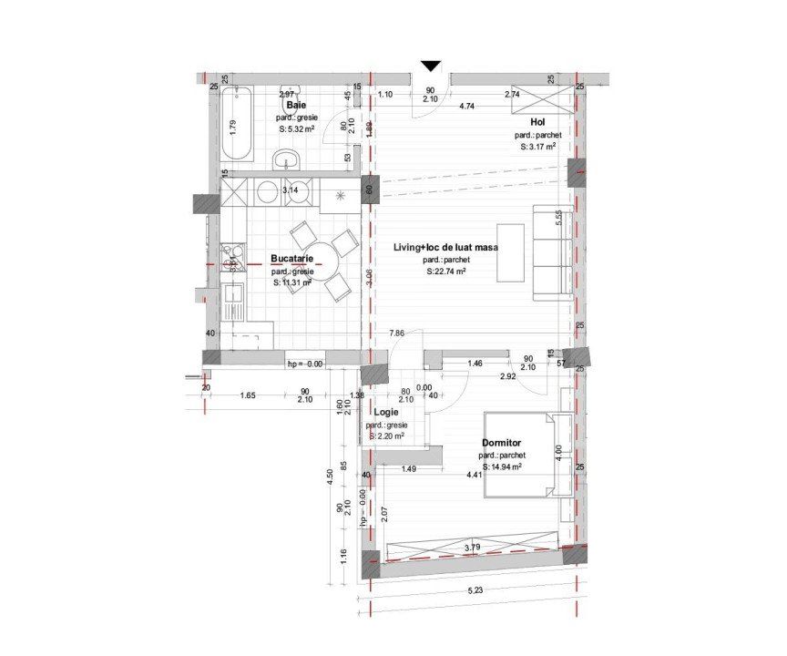 Oportunitate! Apartament 2 camere, Finisat, tva inclus