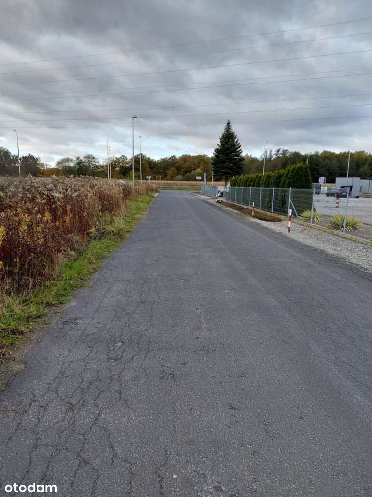 Działka widoczna z obwodnicy-1