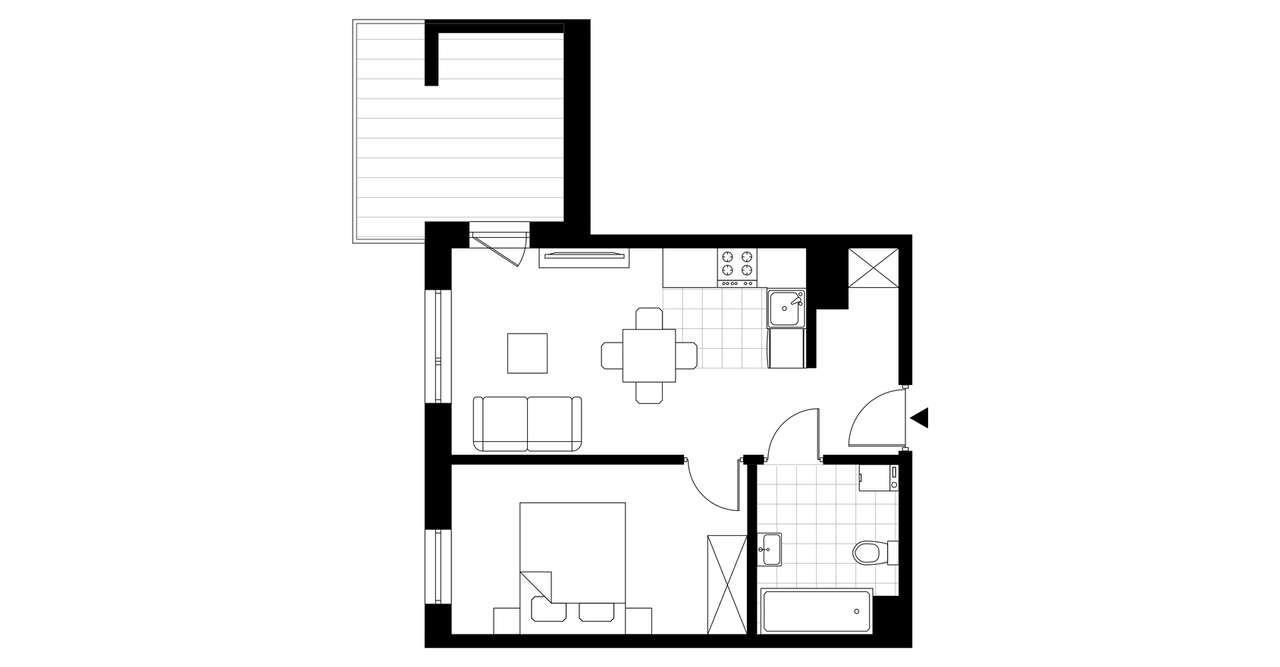 Piasta Towers| mieszkanie 2-pok.| 86_1 kredyt 2% - Pełny obrazek: 3/8