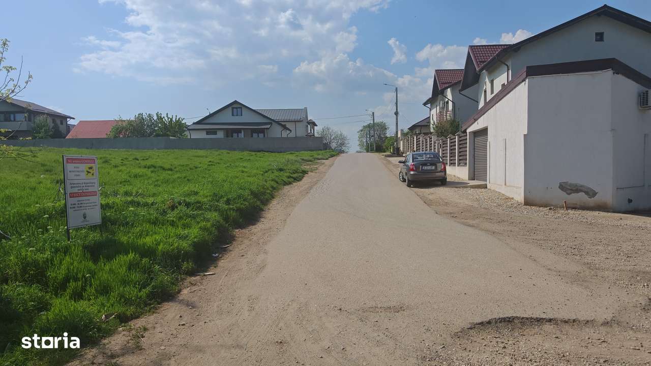 Teren pe Colt - Gaz si Curent - Intravilan - Comuna Berceni - Imagine principală: 5/5