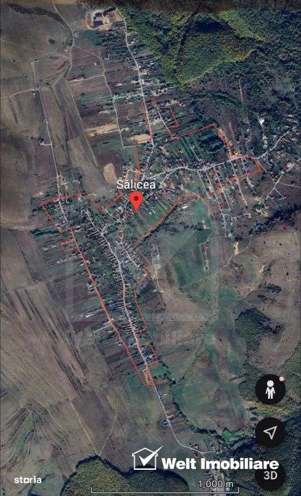 Teren 2000 mp/extravilan, Salicea - Imagine principală: 3/3