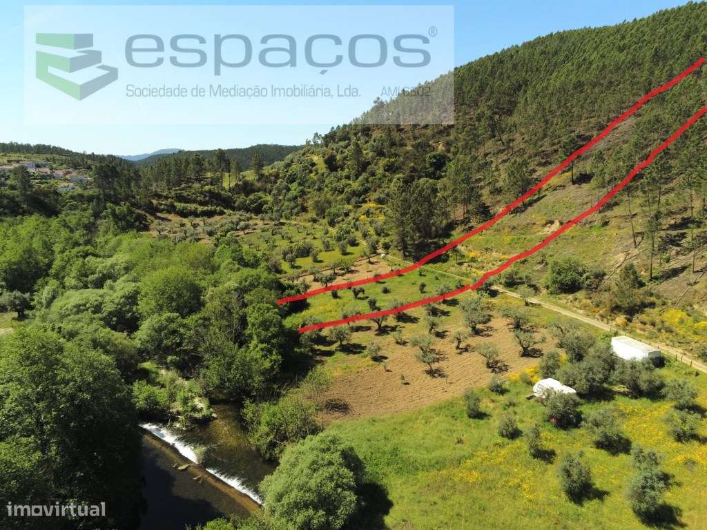 Terreno junto à ribeira do Sesmo - Grande imagem: 2/12