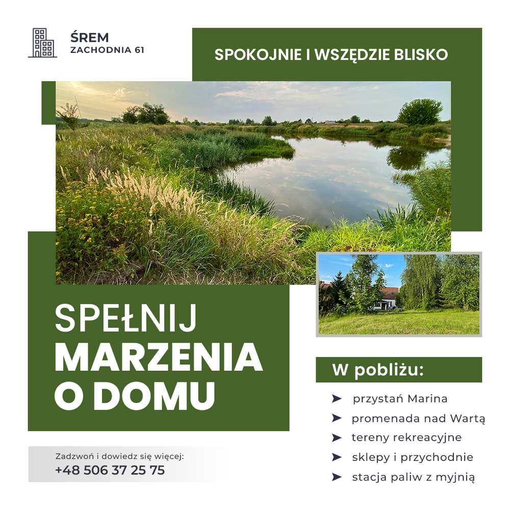 Duża działka z domem w Śremie - Pełny obrazek: 5/7