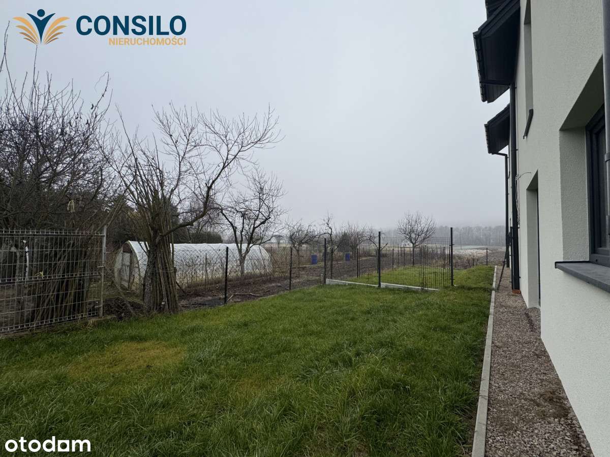 Nowoczesny Dom W Zabudowie Bliźniaczej | Zielonki-4