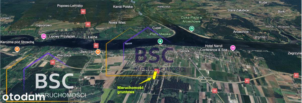 Działka pod budowę domów jednorodzinnych w Serocku-12