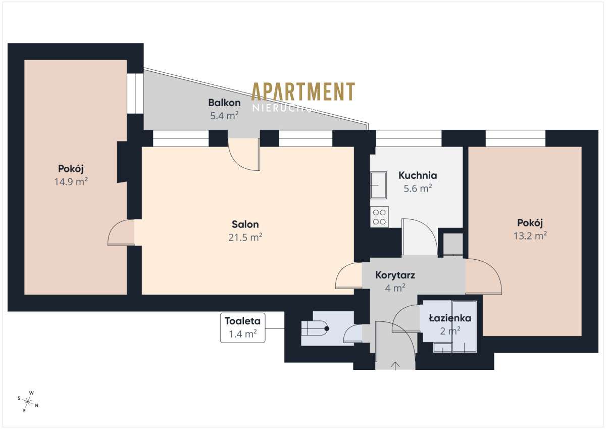 Gdynia Śródmieście! 3 pokoje w centrum!-8