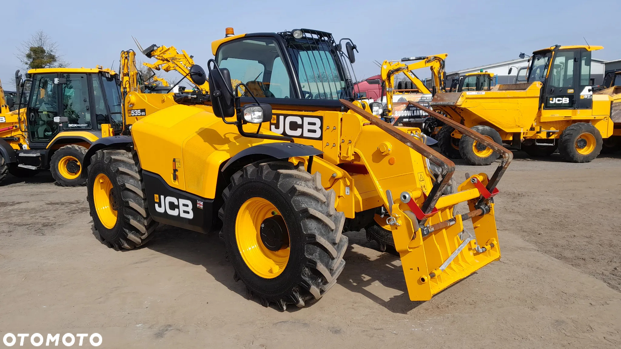 JCB 535-95 2023R DEMO 141mth transport w cenie - 2