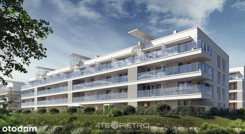 Gotowe, 3 pokoje, 77m2, Ponikwoda, taras na dachu-2