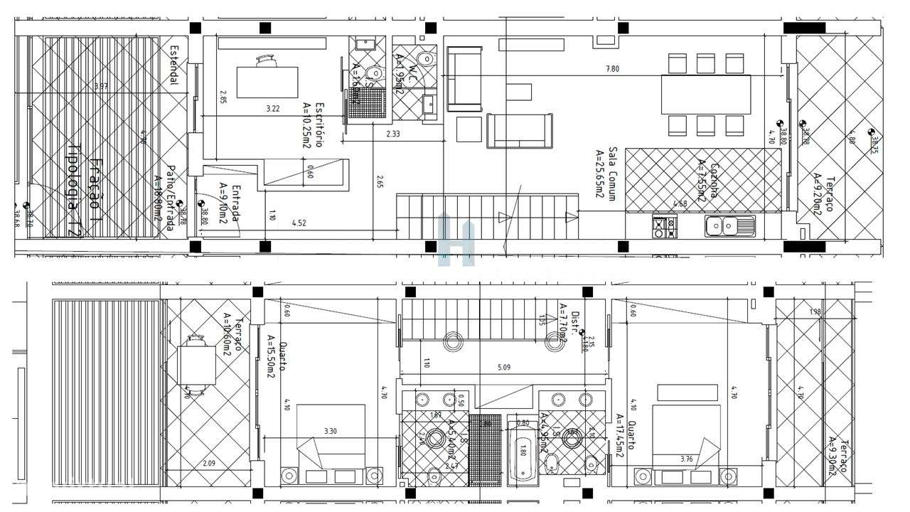 Moradia, semi-nova, com piscina e garagem-30