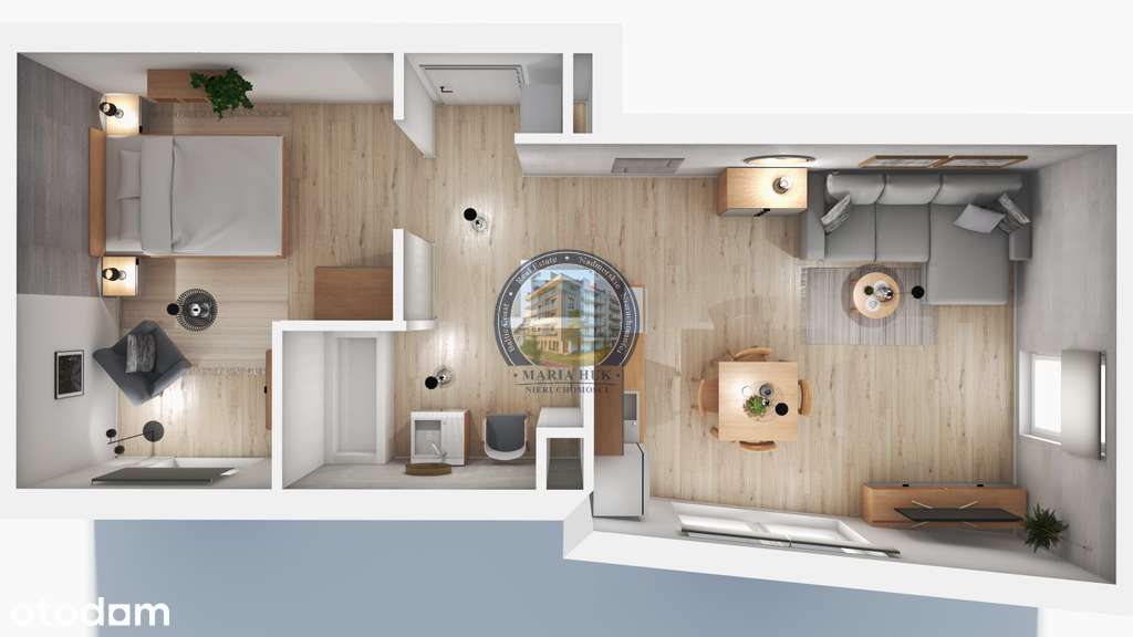 nowy lokal 700m od plaży z balkonem-17