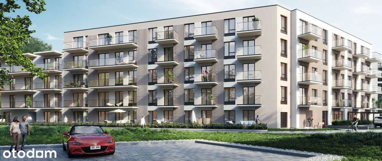 2 pok. 36,69m2 - Balkon 4,57 - odbiór kluczy I kwartał 2026-2