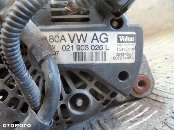 ALTERNATOR PASSAT B6 2.0 TDI 021903026L 180A VOLKSWAGEN 2005-2010 - 18