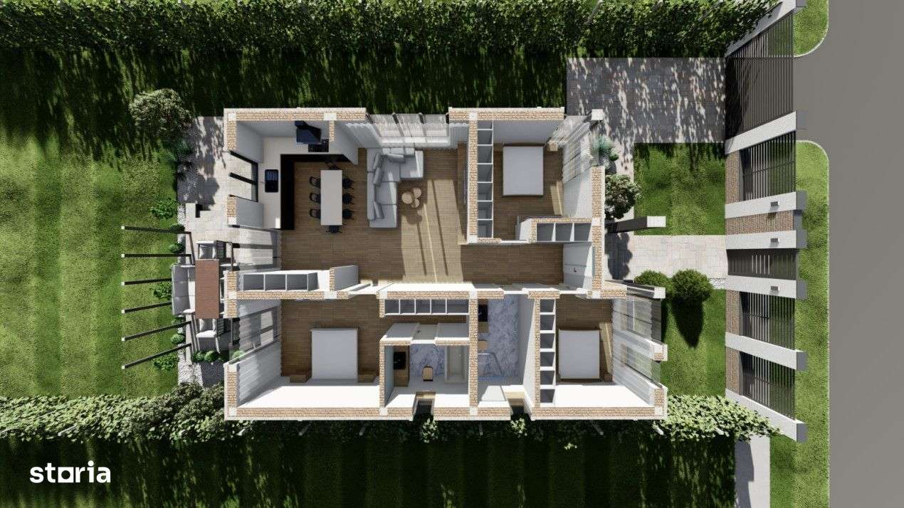 Casa de vanzare , 3 camere ,Santandrei - Imagine principală: 4/4