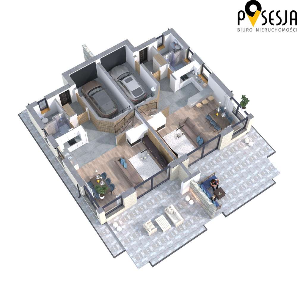 Gotowy ! Bliźniak 5 pokoi ; działka 500m2 Garbatka gm. Lesznowola-11