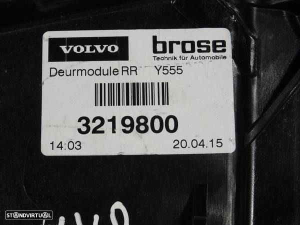 Elevador De Vidro Trás Direito Volvo V40 Hatchback (525, 526)  3127621 - 8