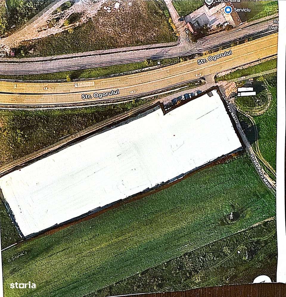 Teren 11 804 mp pe colt,POT 60%,cut 2,8 cu S-D-P+4 cu 5 R - NUFARU - - Imagine principală: 3/8