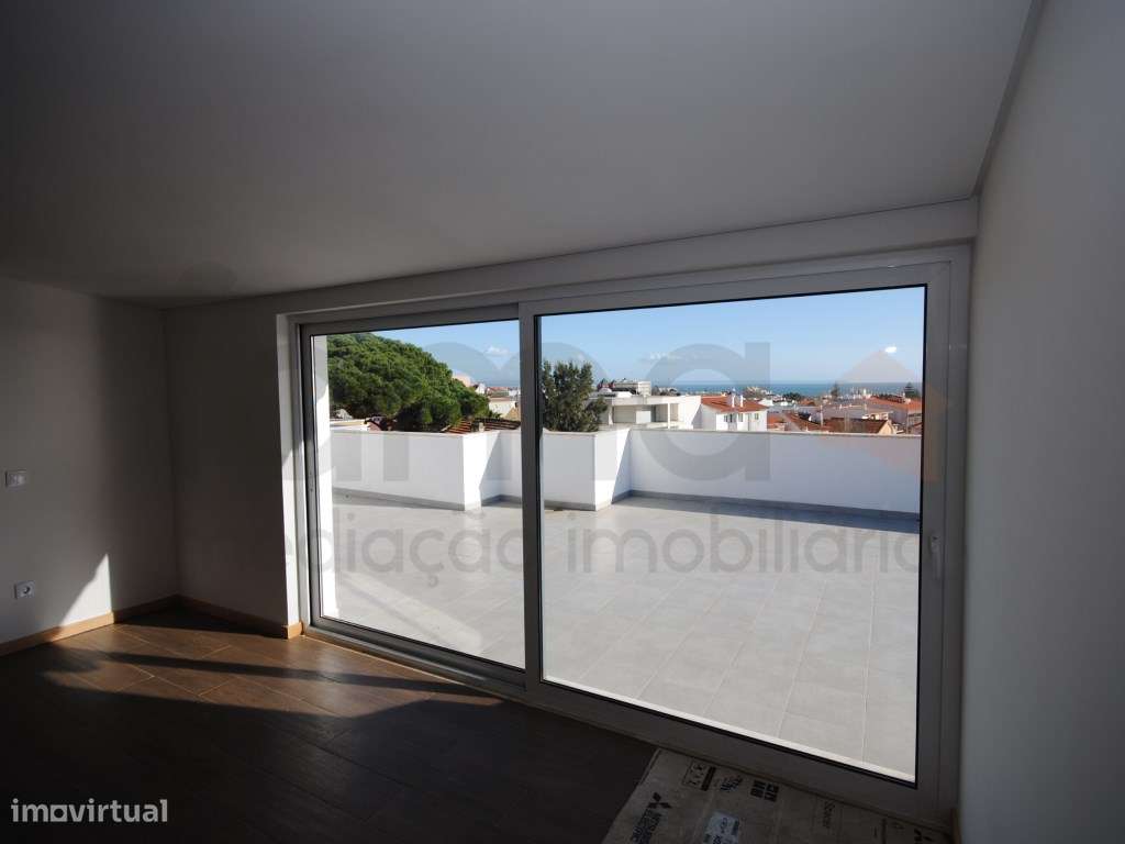T3 Duplex com terraço centro da Parede-45