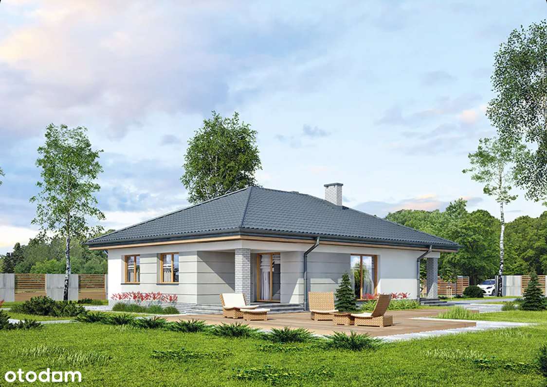 Dom parterowy pod Siedlcami! Teodorów, działka 993 m2-14