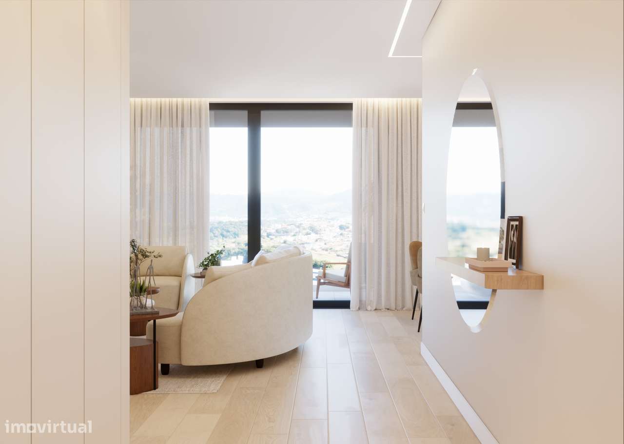 Apartamento T1 com varanda no Empreendiento São Félix Prime-5