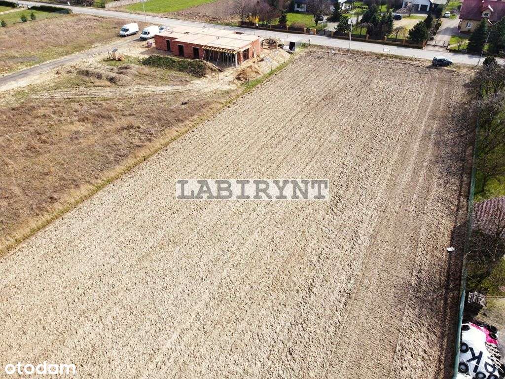 Mykanów, ul. Zielona, 1000m2, wymiary 29m x 35m-9