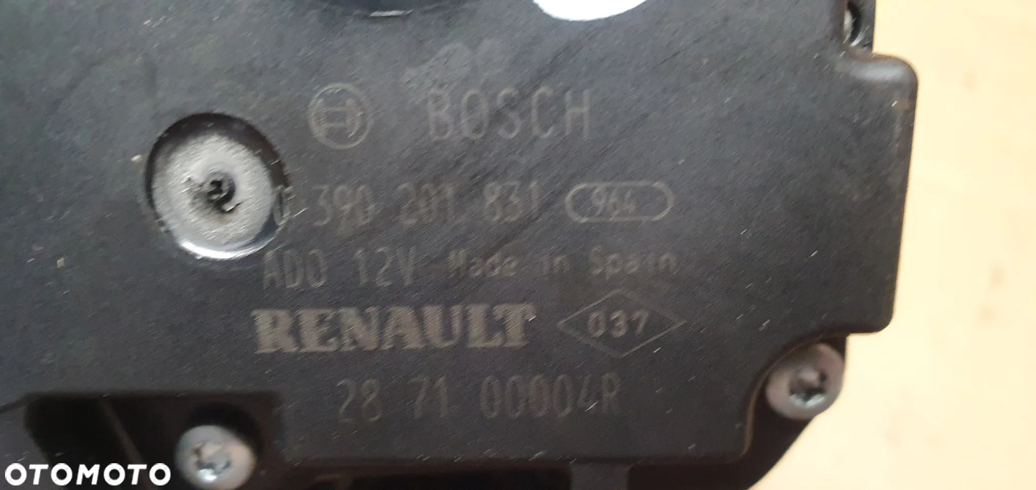Silniczek wycieraczki tył tylnej Renault Laguna III 0390201831 287100004R - 4
