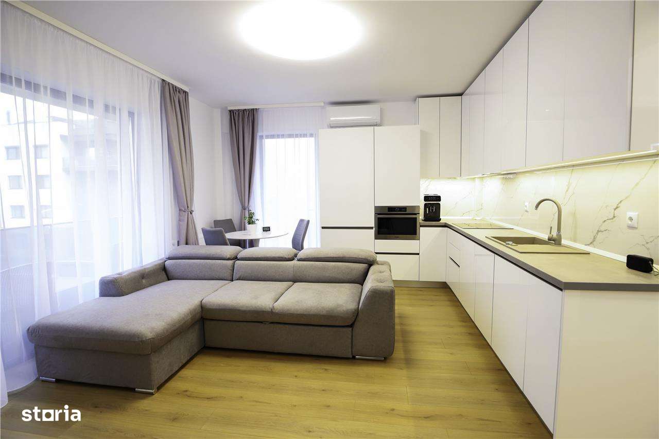 Apartament 3 camere, etaj 1, 70 mp, 1 parcare subterana, nou - Imagine principală: 1/12