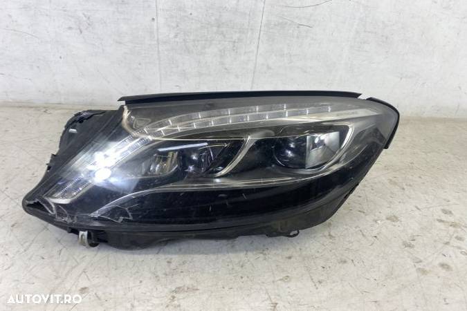 Far Stanga Original Led Inteligent Light System Avariat LILS Mercedes-Benz S-Class W222 2013 2014 2 - 1