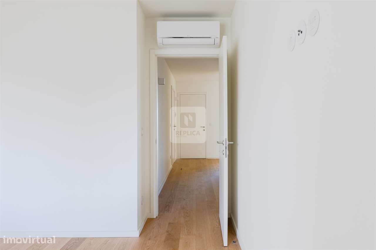 T3 com Varanda Vistas Mar Canidelo | T3 Gaia | Apartamento Le Parc-14