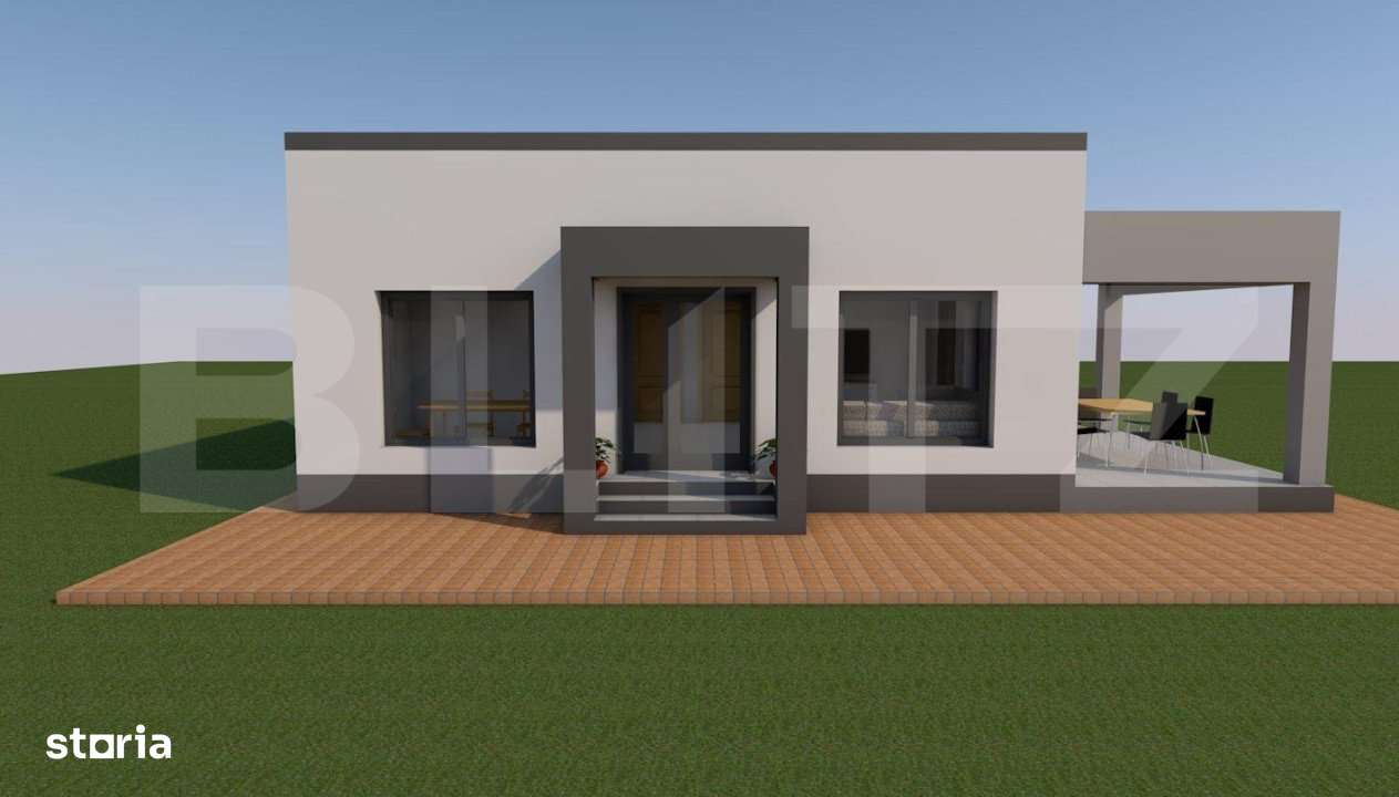 Casa Parter in complex privat finisata la cheie, Valea Voievozilor - Imagine principală: 4/7