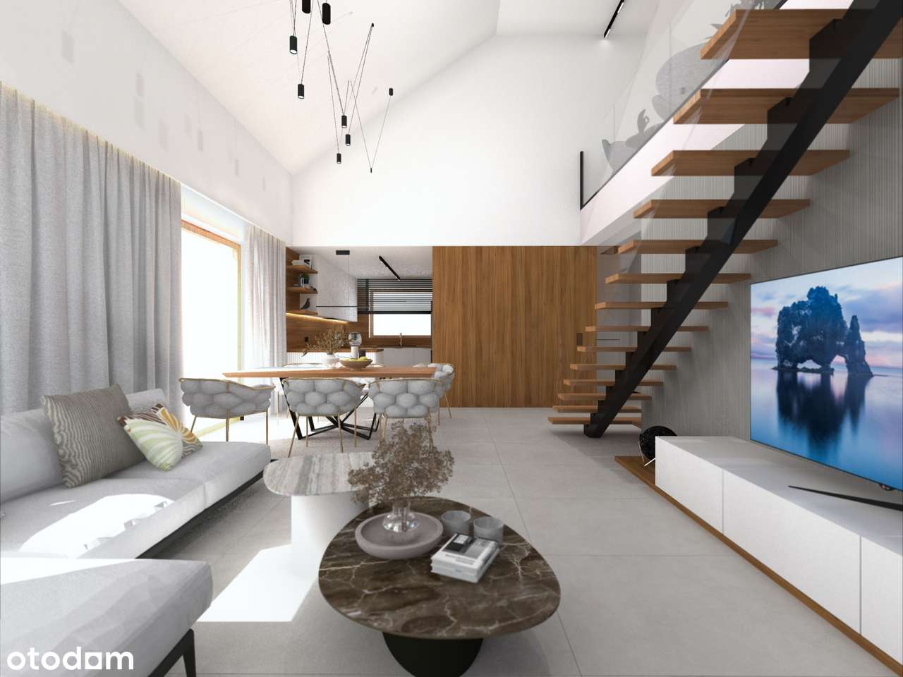 Nowoczesny dom 230m2 pod Łodzią w otoczeniu zieleni,cena do negocjacji - Pełny obrazek: 4/6