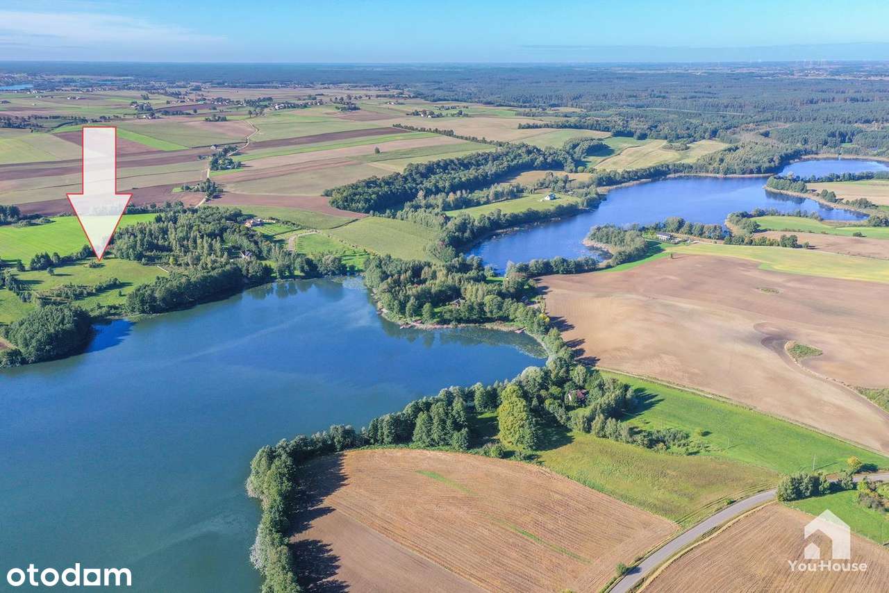 Działka nad Jeziorem Gryźliny - 2503 m2-8