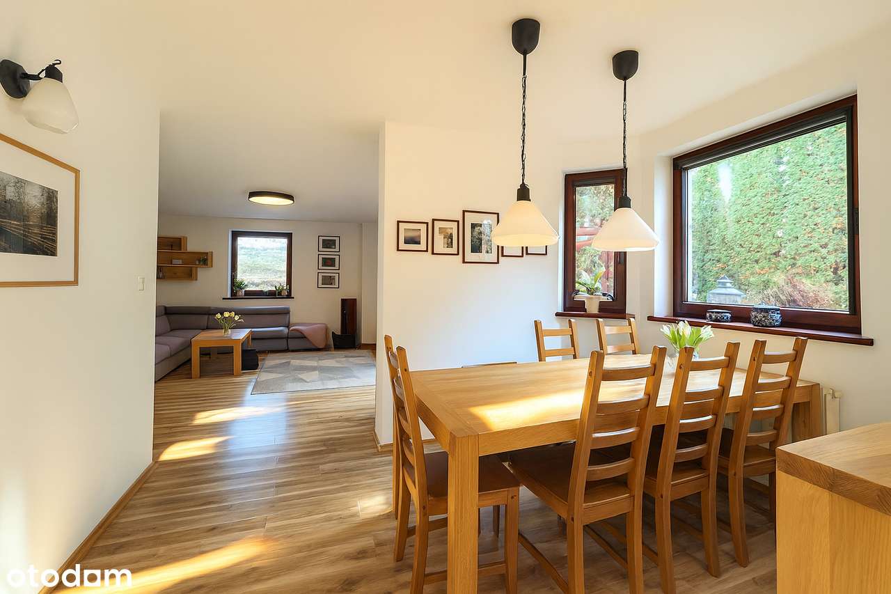 Komfortowy dom z poddaszem, ogrodem i garażem | Kiekrz-5